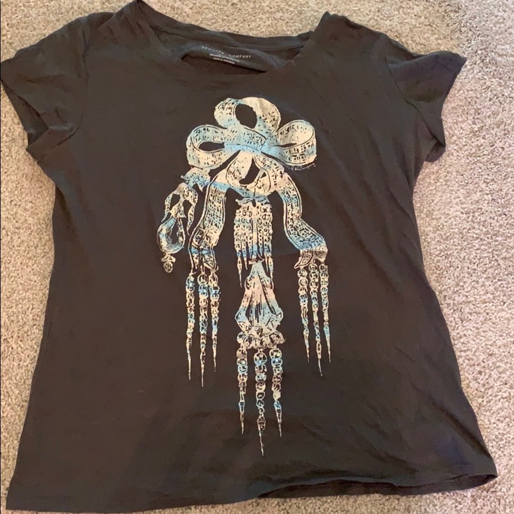 Metallic Tee